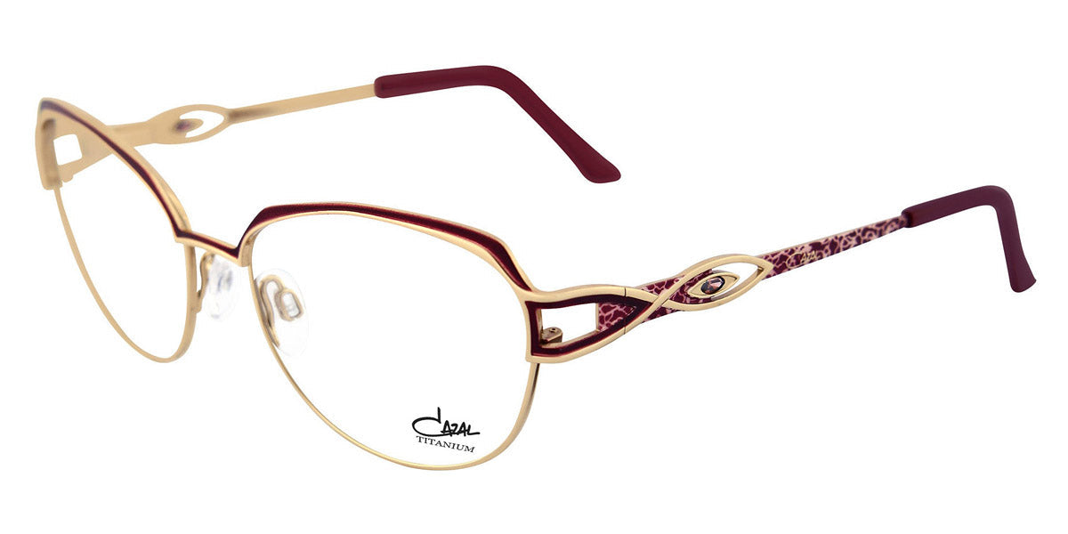 Cazal® 1279 CZL 1279 004 55 - 004 Bordeaux-Gold Eyeglasses