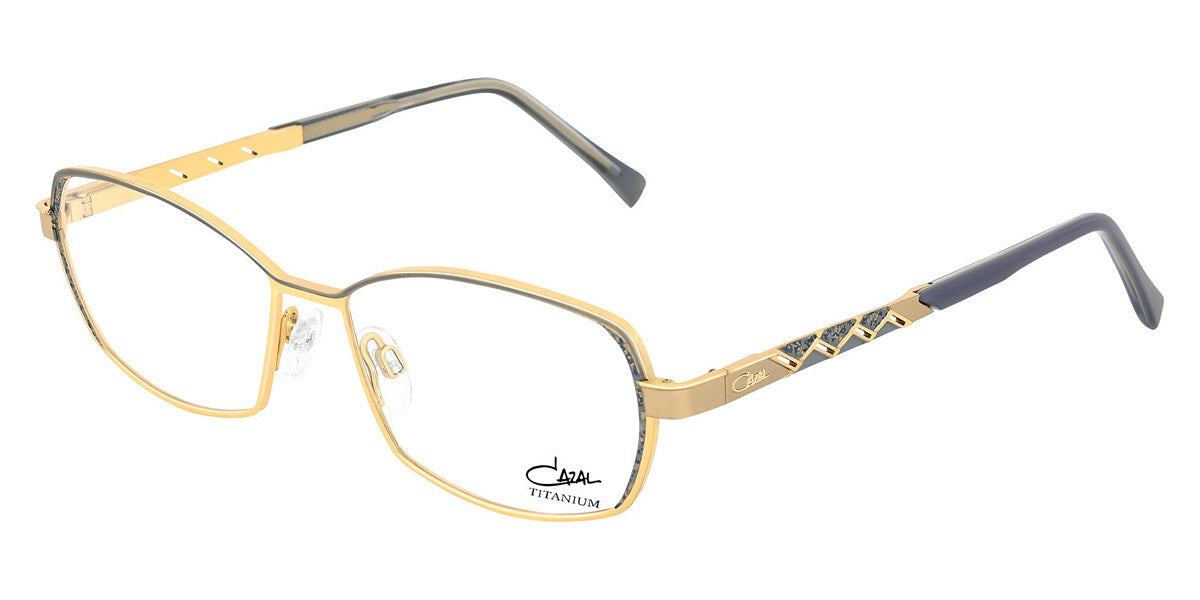 Cazal® 1288 001 54 - Smoke Blue-Gold Eyeglasses