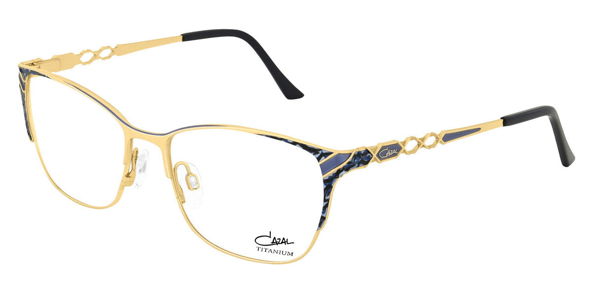 Cazal® 1290 CZL 1290 001 55 - 001 Night Blue-Gold Eyeglasses