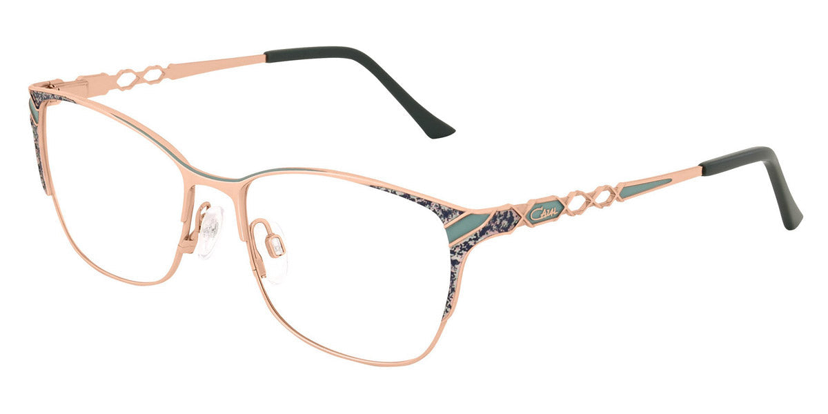 Cazal® 1290 CZL 1290 002 55 - 002 Turquoise-Rosegold Eyeglasses