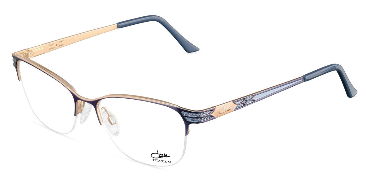 Cazal® 1291 CZL 1291 001 54 - 001 Night Blue-Gold Eyeglasses