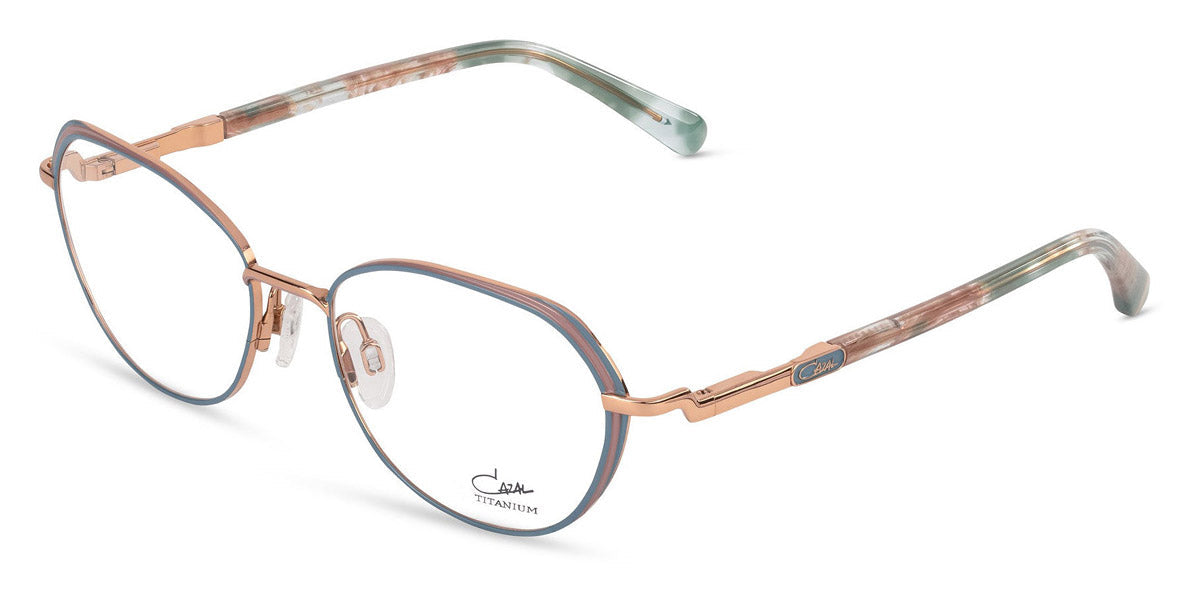 Cazal® 4317 CZL 4317 001 54 - 001 Petrol Blue-Rosegold Eyeglasses