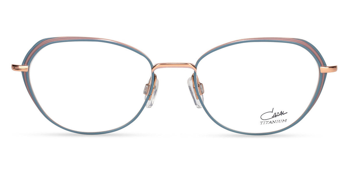 Cazal® 4317 CZL 4317 001 54 - 001 Petrol Blue-Rosegold Eyeglasses
