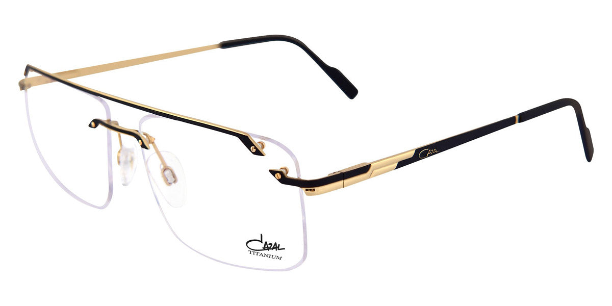 Cazal® 7100 001 57 - Black-Gold Eyeglasses