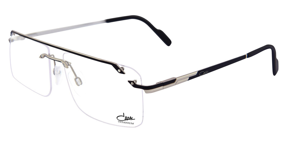 Cazal® 7100 002 57 - Black-SIlver Eyeglasses