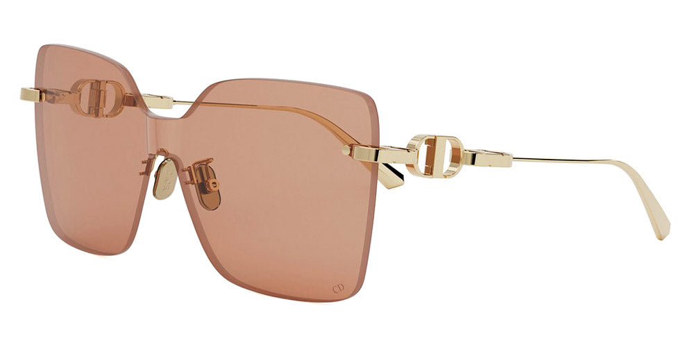 Dior® CD CHAIN M1U CD CD CHAIN M1U B0L0 140 - B0L0 Shiny Light Nickeltin / Violet Sunglasses