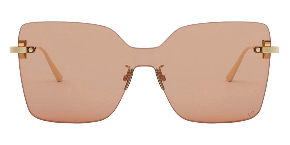 Dior® CD CHAIN M1U CD CD CHAIN M1U B0L0 140 - B0L0 Shiny Light Nickeltin / Violet Sunglasses