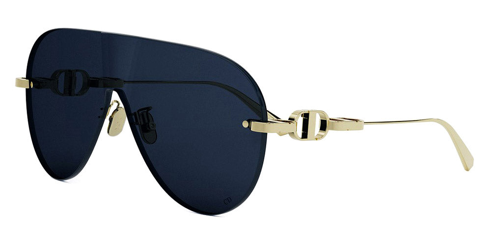 Dior® CD CHAIN M2U CD CD CHAIN M2U B0B0 00 - B0B0 Shiny Light Nickeltin / Blue Sunglasses