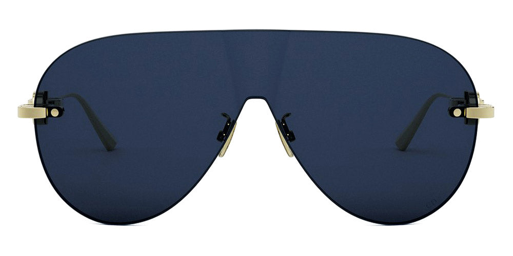 Dior® CD CHAIN M2U CD CD CHAIN M2U B0B0 00 - B0B0 Shiny Light Nickeltin / Blue Sunglasses