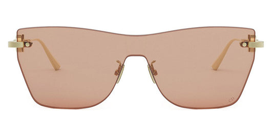 Dior® CD CHAIN M3U - B0L0 Shiny Light Nickeltin / Violet Sunglasses