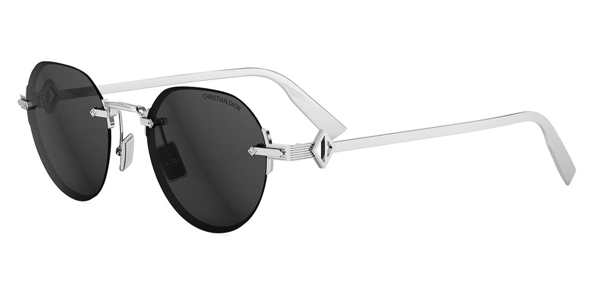 Dior® CD DIAMOND R5U CD CD DIAMOND R5U F0A0 50 - F0A0 Shiny Silver / Grey Sunglasses
