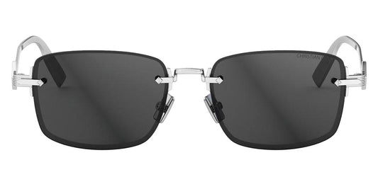 Dior® CD DIAMOND S11F CD CD DIAMOND S11F F0A0 55 - F0A0 Shiny Silver / Grey Sunglasses