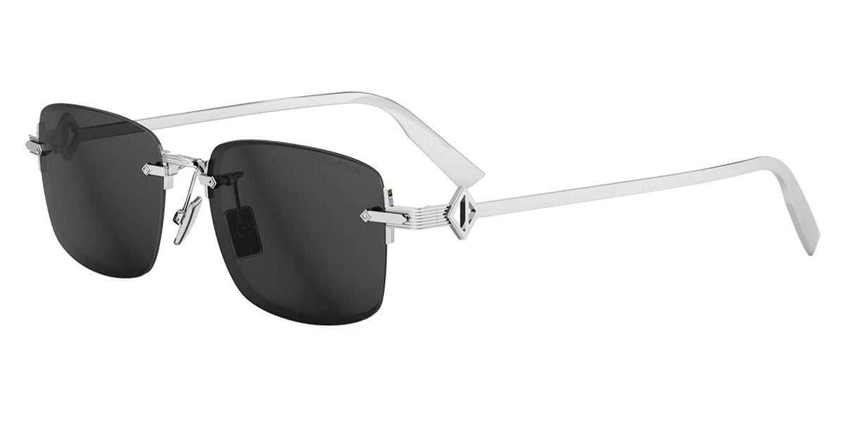 Dior® CD DIAMOND S11F CD CD DIAMOND S11F F0A0 55 - F0A0 Shiny Silver / Grey Sunglasses