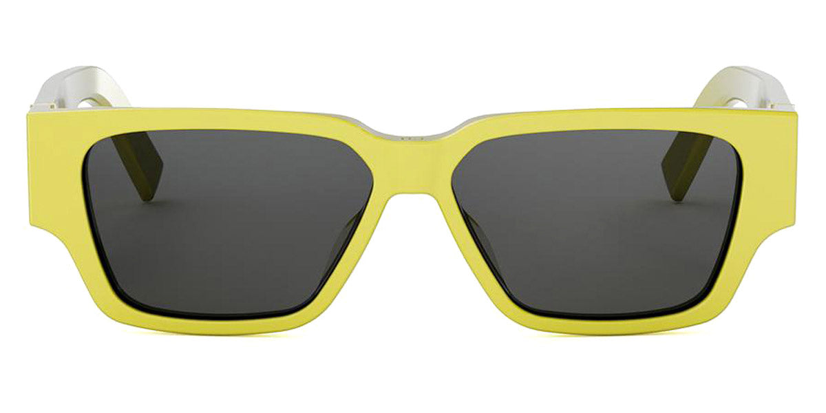 Dior® CD Diamond S5I - 66A0 Shiny Yellow Sunglasses