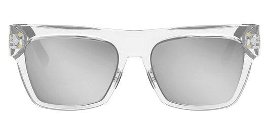 Dior® CD DIAMOND S8F CD CD DIAMOND S8F 88A4 55 - 88A4 Crystal/ Smoke Sunglasses