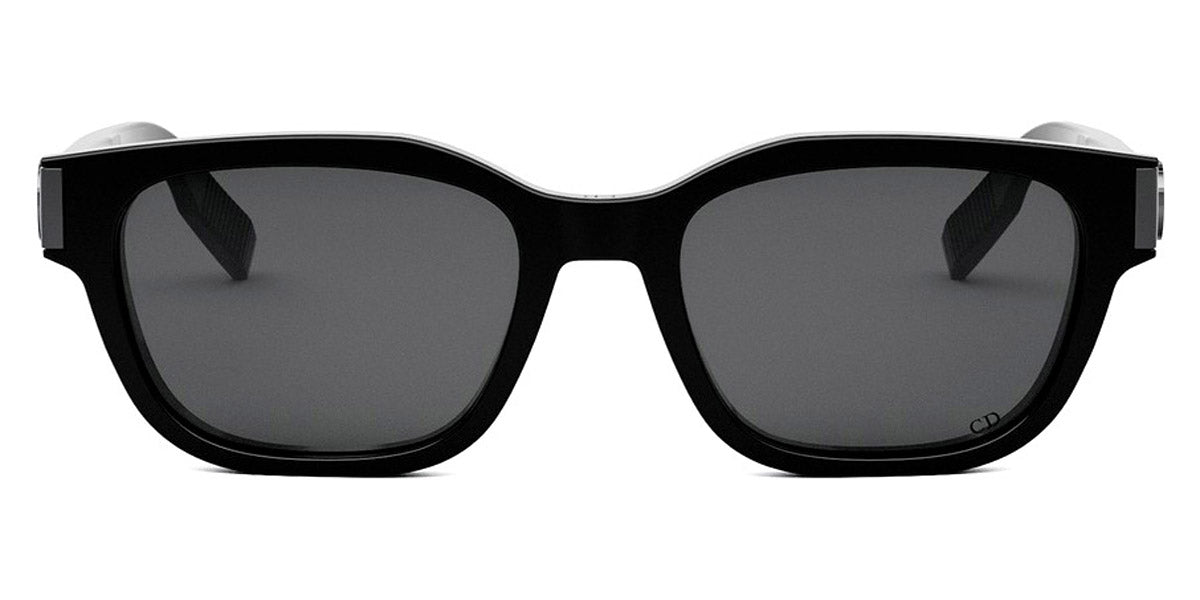 Dior® CD ICON S1F - SShiny Black/Lenses Smoke Organic 14A0 Sunglasses