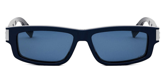 Dior® CD ICON S2I - Shiny Blue/Lenses Blue Organic 33B0 Sunglasses