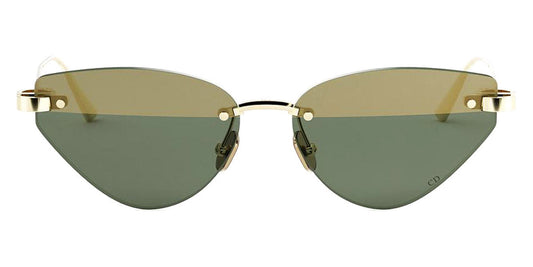 Dior® CDIOR B5U CD CDIOR B5U B0C9 57 - B0C9 Shiny Yellow / Yellow Mirror Sunglasses