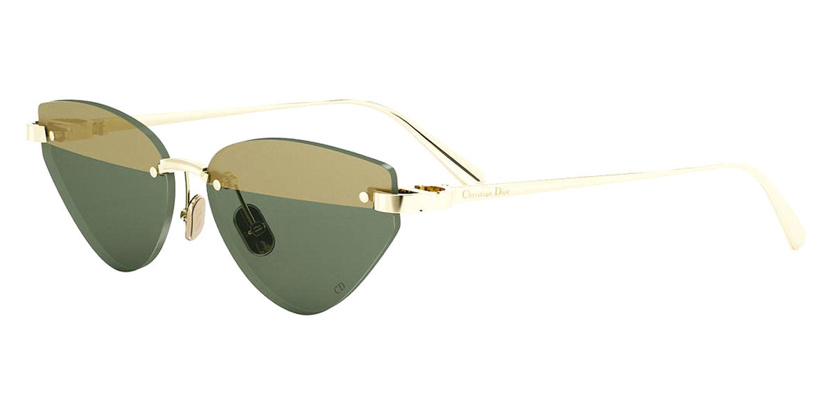 Dior® CDIOR B5U CD CDIOR B5U B0C9 57 - B0C9 Shiny Yellow / Yellow Mirror Sunglasses