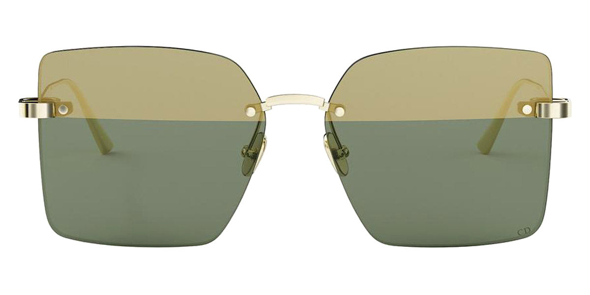 Dior® CDIOR S3U CD CDIOR S3U B0C9 58 - B0C9 Shiny Yellow / Yellow Mirror Sunglasses