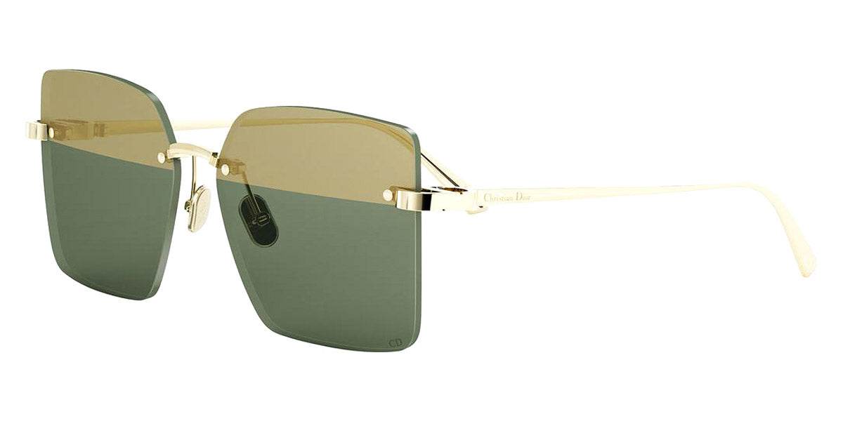 Dior® CDIOR S3U CD CDIOR S3U B0C9 58 - B0C9 Shiny Yellow / Yellow Mirror Sunglasses