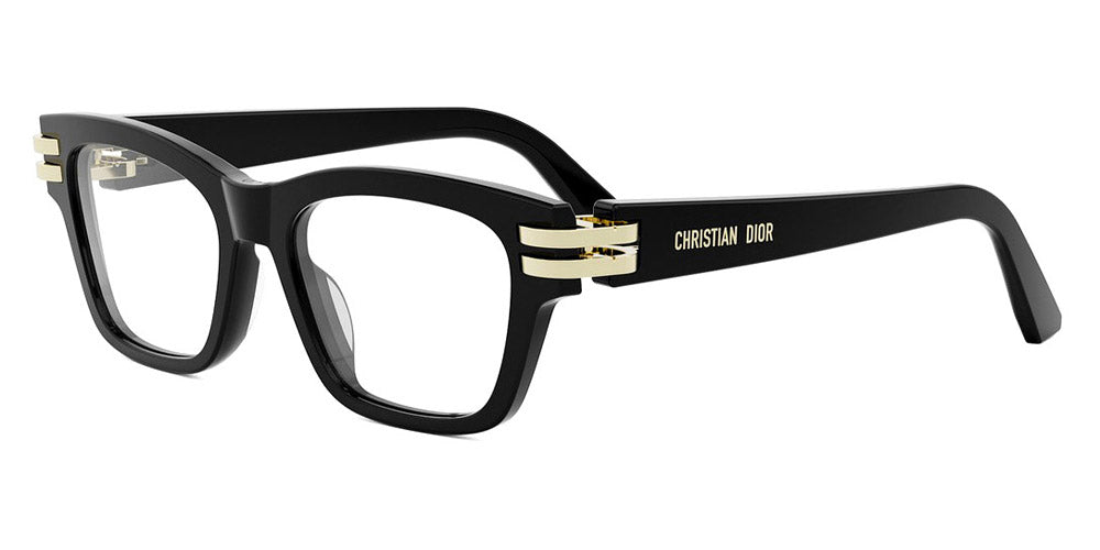 Dior® CDIORO S2I CD CDIORO S2I 1000 52 - 1000 Shiny Black Eyeglasses