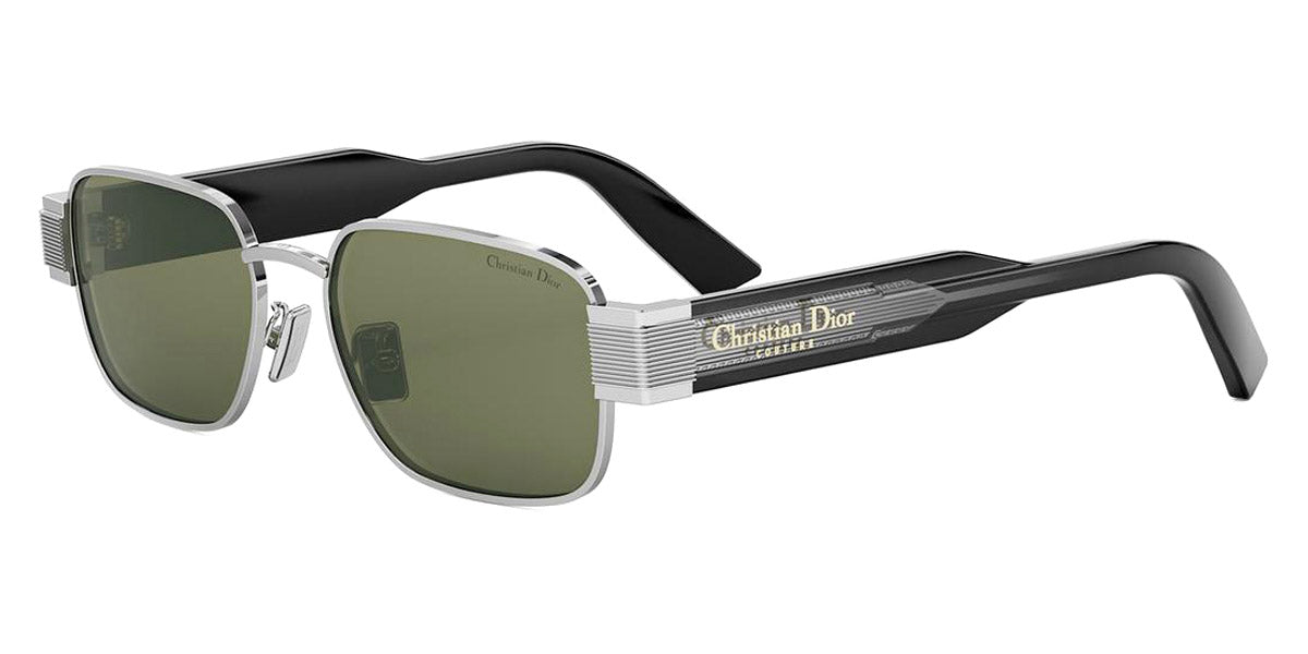 Dior® CHRISTIAN DIOR LABEL S2U CD CHRISTIAN DIOR LABEL S2U F0C0 54 - F0C0 Shiny Silver / Green Sunglasses