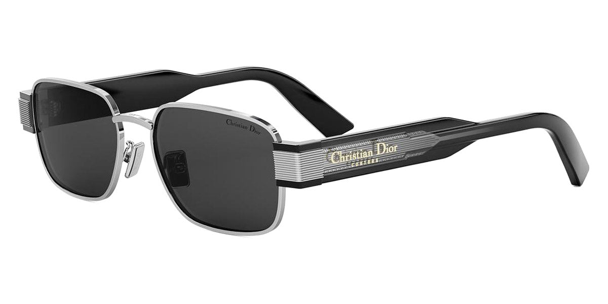 Dior® CHRISTIAN DIOR LABEL S2U CD CHRISTIAN DIOR LABEL S2U F4A0 54 - F4A0 Shiny Silver / Grey Sunglasses