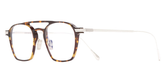 Cutler And Gross® AUOP000948R CG AUOP000948R 002 Havana/Rhodium 48 - Havana/Rhodium Eyeglasses