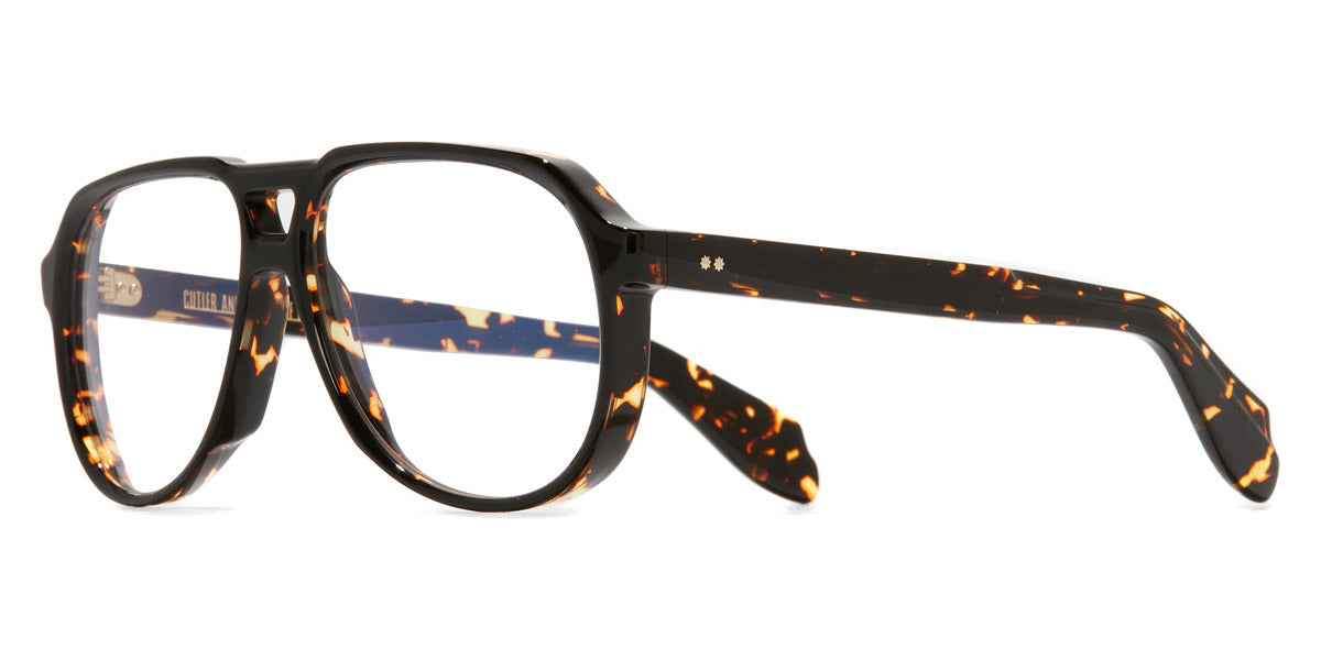 Cutler And Gross® CGOP978256 CG CGOP978256 001 Black On Havana 56 - Black On Havana Eyeglasses