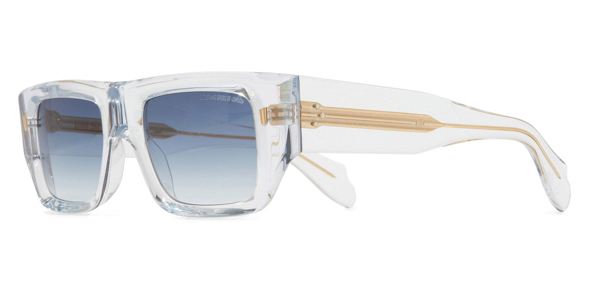 Cutler And Gross® CGSN141353 CG CGSN141353 004 Crystal 53 - Crystal Sunglasses