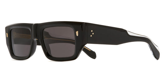 Cutler And Gross® CGSN141353 CG CGSN141353 001 Black 53 - Black Sunglasses
