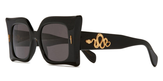 Cutler and Gross® GFLE01150 - Black/Gold Sunglasses