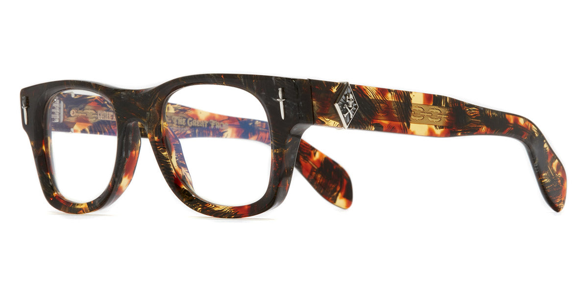 Cutler And Gross® GFOP01348 CG GFOP01348 002 Brush Stroke 48 - Brush Stroke Eyeglasses