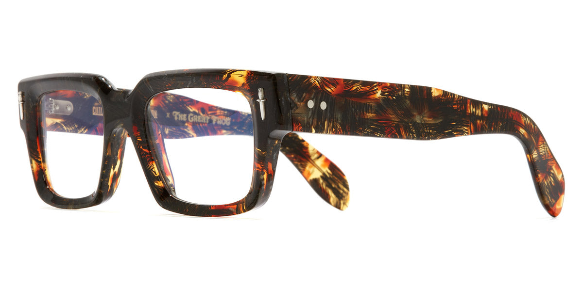 Cutler And Gross® GFOP01450 CG GFOP01450 002 Brush Stroke 50 - Brush Stroke Eyeglasses
