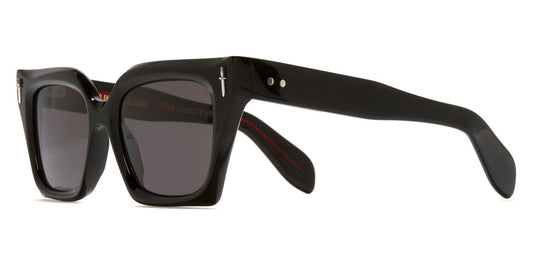 Cutler And Gross® GFSN01252 CG GFSN01252 001 Black 52 - Black Sunglasses