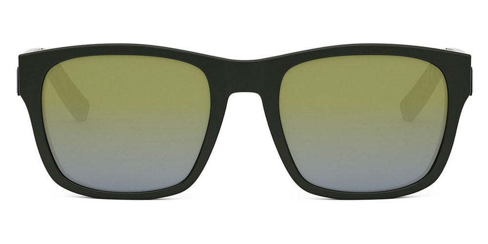 Dior® DiorB23 S2F - 55H7 NA / Green Mirror Sunglasses