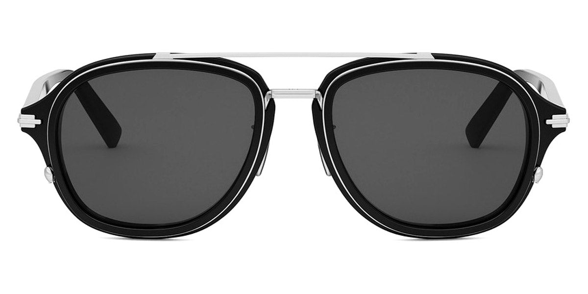 Dior® DIORBLACKSUIT A4U CD DIORBLACKSUIT A4U 10A0 53 - 10A0 Shiny Black / Grey Sunglasses