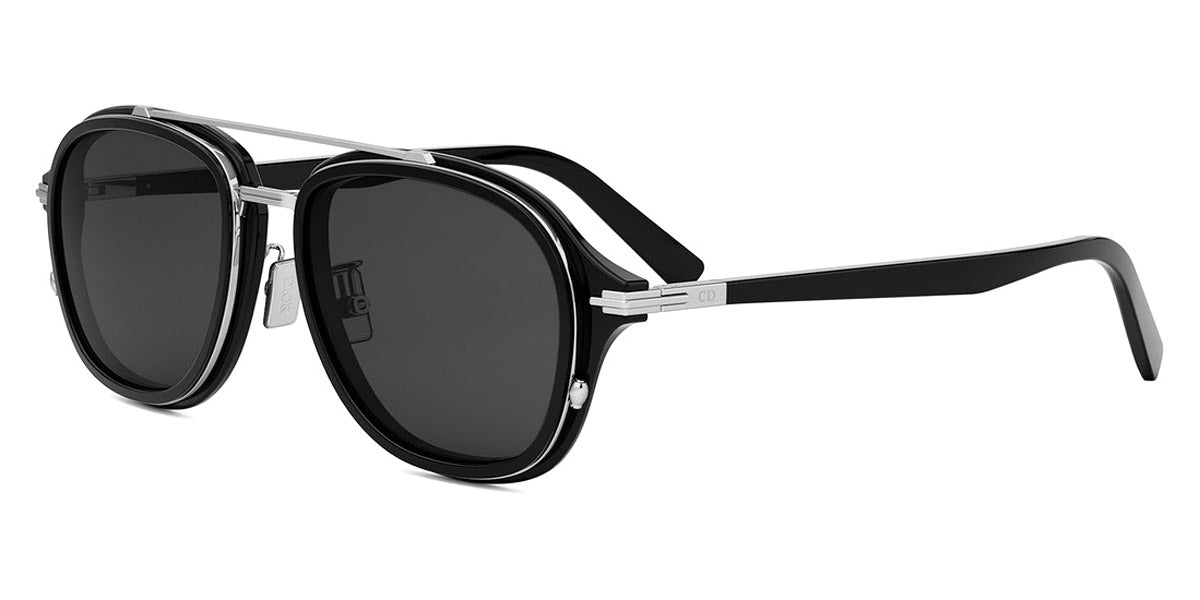 Dior® DIORBLACKSUIT A4U CD DIORBLACKSUIT A4U 10A0 53 - 10A0 Shiny Black / Grey Sunglasses