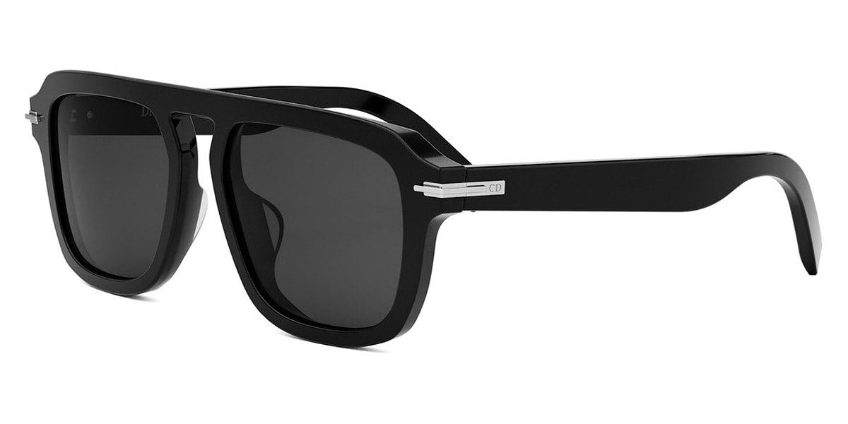 Dior® DIORBLACKSUIT S15F CD DIORBLACKSUIT S15F 10A0 54 - 10A0 Shiny Black / Grey Sunglasses