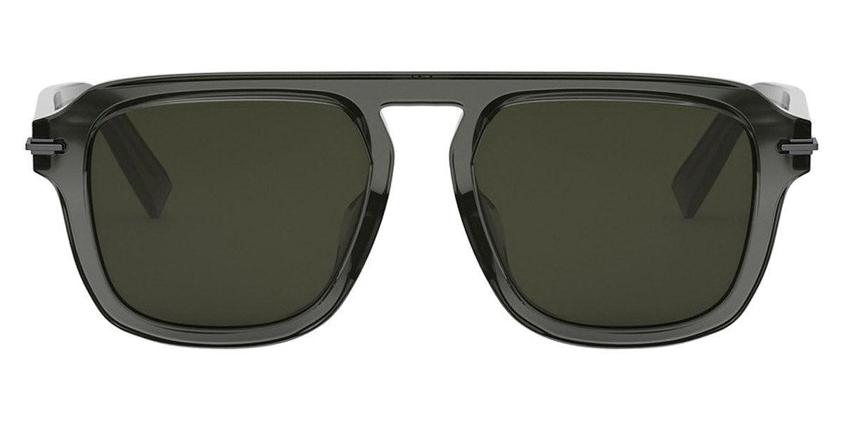 Dior® DIORBLACKSUIT S15F CD DIORBLACKSUIT S15F 45C0 54 - 45C0 Shiny Grey / Green Sunglasses