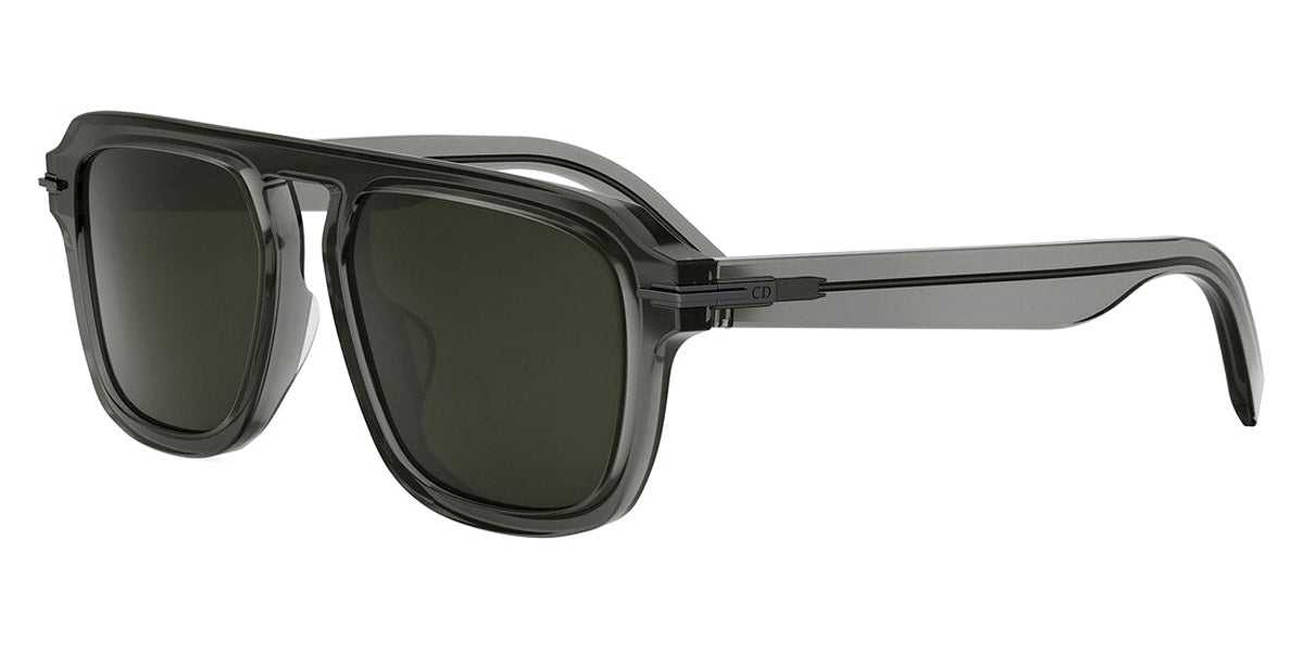 Dior® DIORBLACKSUIT S15F CD DIORBLACKSUIT S15F 45C0 54 - 45C0 Shiny Grey / Green Sunglasses