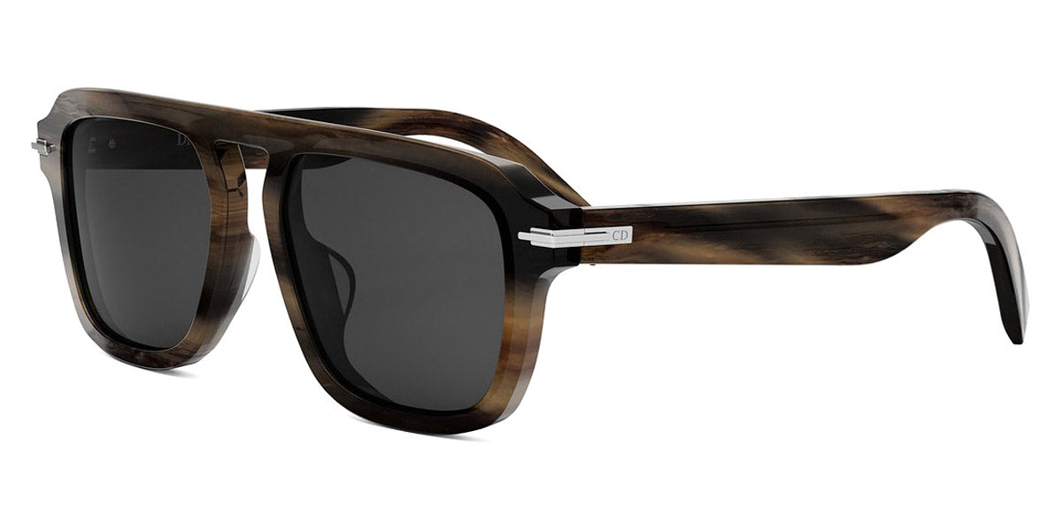 Dior® DIORBLACKSUIT S15F CD DIORBLACKSUIT S15F 90A0 54 - 90A0 Shiny Brown / Grey Sunglasses