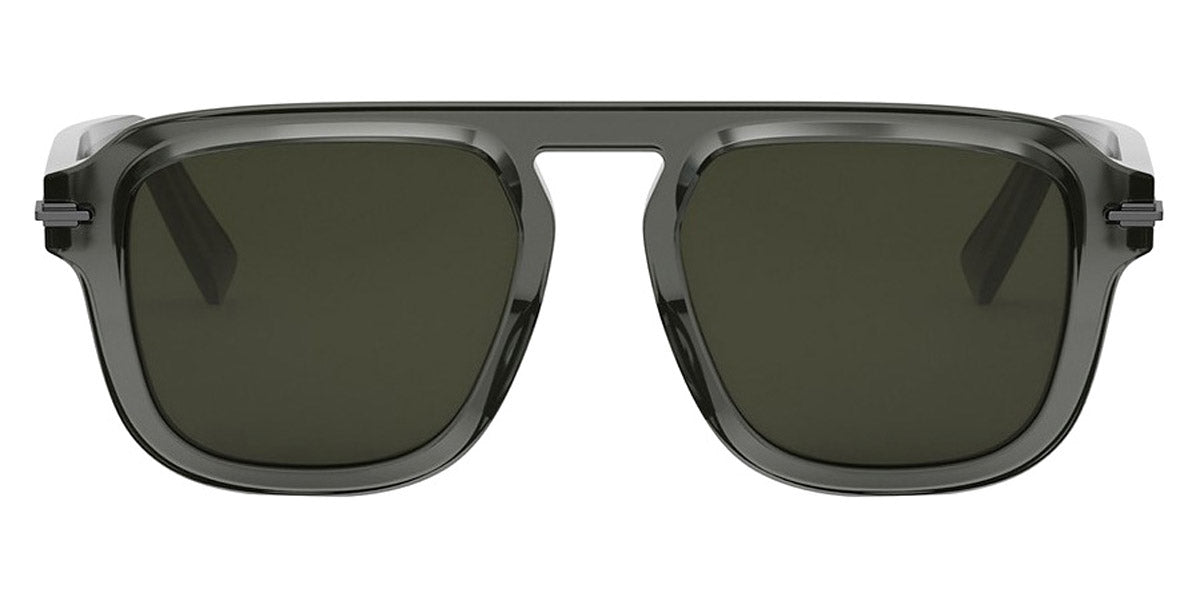 Dior® DIORBLACKSUIT S15I CD DIORBLACKSUIT S15I 45C0 52 - 45C0 Shiny Grey / Green Sunglasses