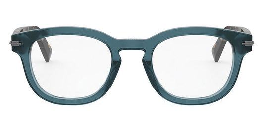 Dior® DIORBLACKSUITO R4I - 3900 Shiny Blue Eyeglasses