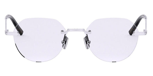 Dior® DIORBLACKSUITO R7U CD DIORBLACKSUITO R7U F000 51 - F000 Shiny Silver Eyeglasses
