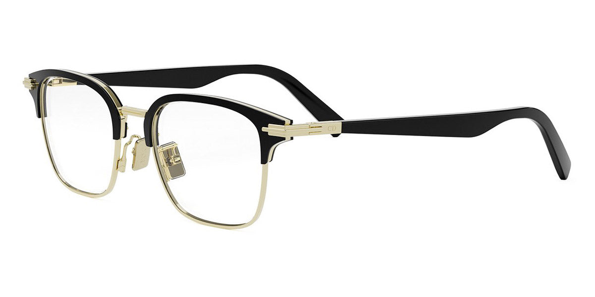 Dior® DIORBLACKSUITO S24U CD DIORBLACKSUITO S24U B400 49 - B400 Shiny Black Eyeglasses