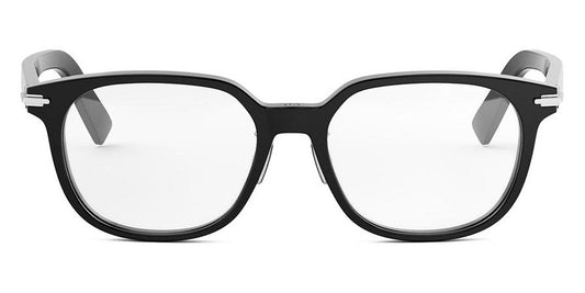 Dior® DIORBLACKSUITO S25F CD DIORBLACKSUITO S25F 1000 53 - 1000 Shiny Black Eyeglasses