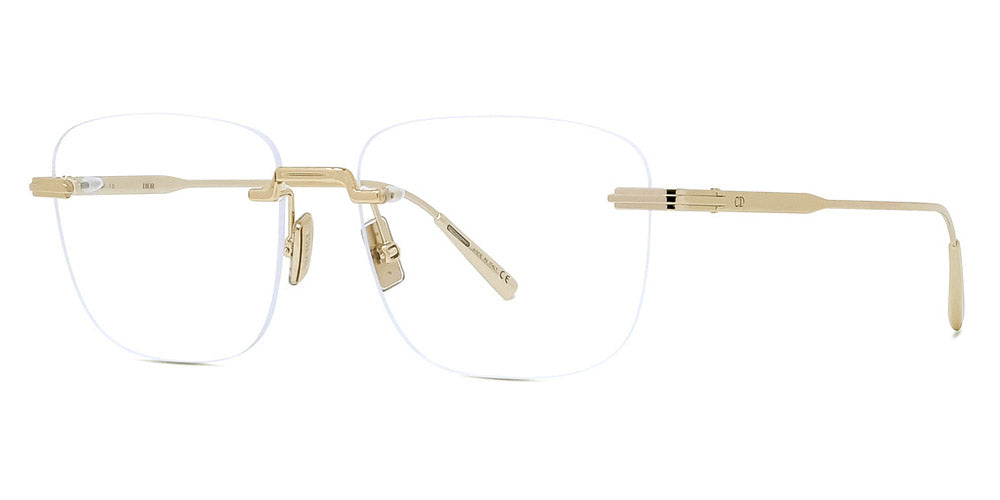 Dior® DIORBLACKSUITO S3U CD DIORBLACKSUITO S3U B000 54 - B000 Shiny Gold Eyeglasses
