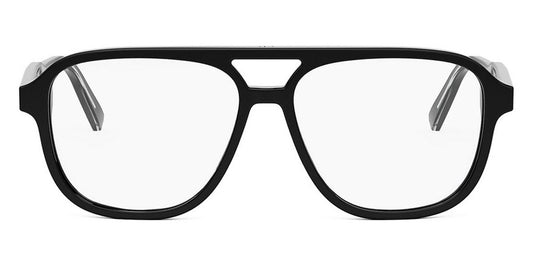 Dior® DIORBOTANICAO A1I CD DIORBOTANICAO A1I 1000 56 - 1000 Shiny Black Eyeglasses